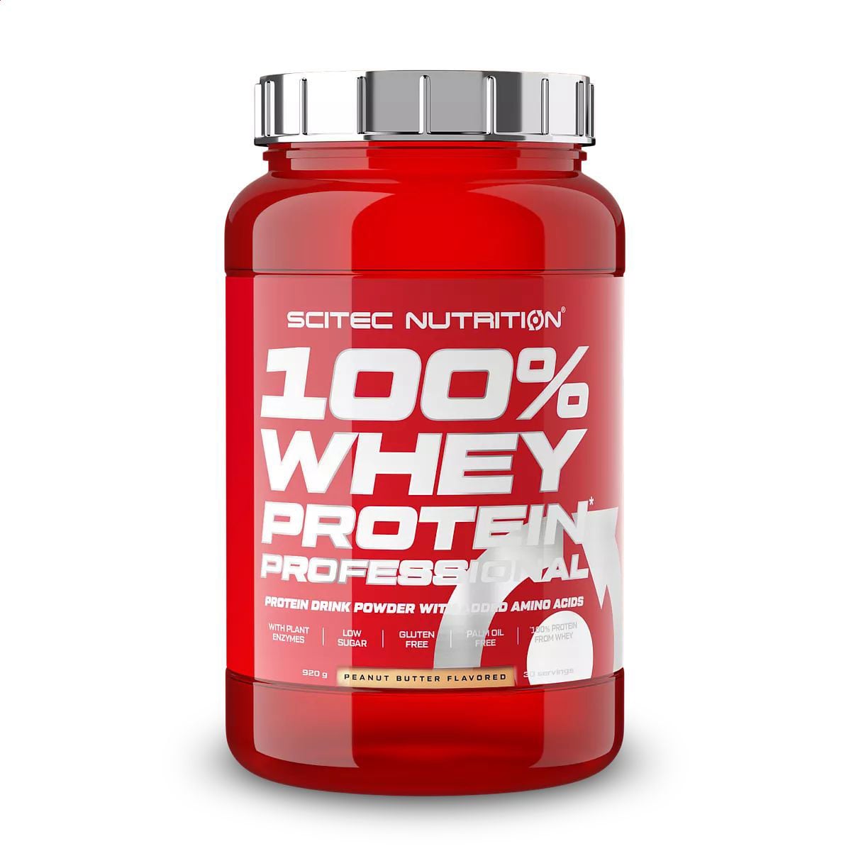 Протеїн Scitec Nutrition 100% Whey Protein Professional Арахісова паста, в порошку, 920 г